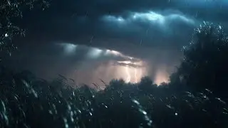 Distant Thunder Rain Sleep Music &bull; Calm Night Storm Sounds for Deep Sleep