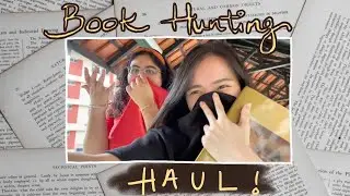 Book Vlog - Book Hunting | Haul | Walking around Singapore | Grandma Tea