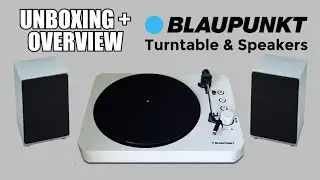 Обзор Unboxing Plus Проигрыватель проигрывателей и динамики Blaupunkt