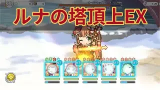 【プリコネR】 ルナの塔頂上EXクリア編成