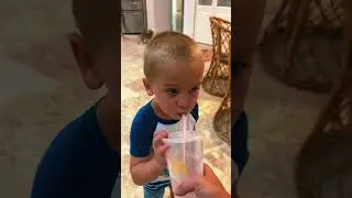 Blake tries a nasty soft drink&hellip;.