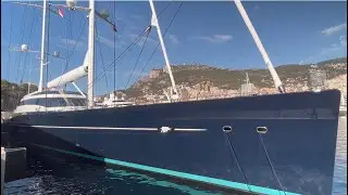 BREATHTAKING LUXURY CHARTER MEGA YACHT AQUIJO 86 METRE OCEANCO DOLKER + VOGES @Emman's Vlog FR