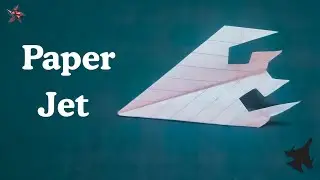 🚀 Jet Plane #NinjaOrigami #diy #origamijet