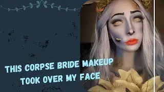 CORPSE BRIDE MAKEUP | Full Cosplay Tutorial #halloweenmakeup #corpsebridemakeup #cosplay