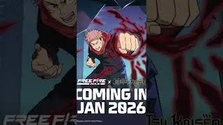 FF X JJK OFFICIALLY ANNOUNCED ON OB52 PATCH  UPDATE &bull; JANUARY 2026🔥 #freefire #jjk #viral