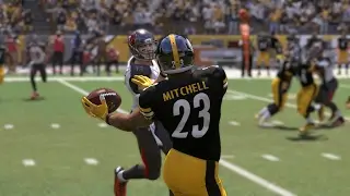 Mike Mitchell Gets RARE Interception in Pittsburgh | Madden 17 Post Patch Gameplay