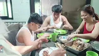KaTropa / mga Boss! Sarap ng kainan nmin, Crispy Pata kz Ulam! @boyettamayochannel6927