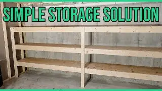 Epic DIY Storage Shelves for Under $200! (Easy & Budget-Friendly)
