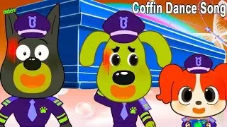 Sheriff Labrador : Coffin Dance Song Cover #coffindancesong #sherifflabrador #labrador #funny 