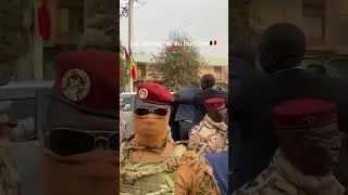 pr&eacute;sident thiadin au Burkina Faso le capitaine Ibrahim traor&eacute; #vibes #ibrahimtraore