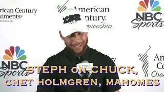 STEPH CURRY on Barkley finishing Top 70: &ldquo;Hell no&rdquo;; Pat Mahomes; Chet Holmgren; Davidson degree+MORE