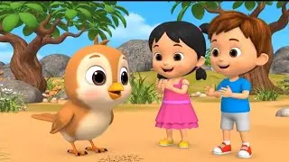 Chidiya Rani Ooh Chidiya Rani 🐦 | Cute Kids Rhyme in Baby Voice | Hindi Nursery Song