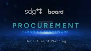 The Future of Planning: Procurement Planning Framework🚀
