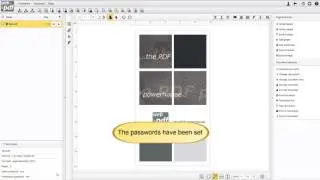 webPDF - How to set passwords for a PDF