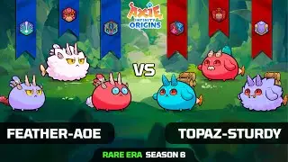 FEATHER-AOE vs TOPAZ-STURDY | NMZ vs C0nstant.g | TOP 150 | SEASON 6 | AXIE ORIGINS