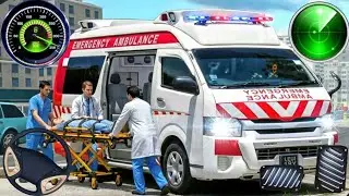 New Real Ambulance City Rescue Simulator - 911 US Emergency Ambulance Driving 3D - Android Gameplay 