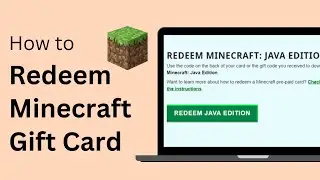 How to Redeem Minecraft Gift Card !