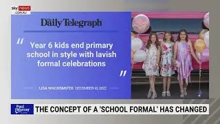 &lsquo;Lavish&rsquo; year 6 formals to celebrate the end of primary school