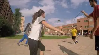 Ejercicios de salto a la comba y juegos populares TAFAD B