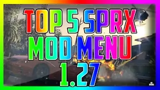 🎮 [GTA V/1.27/1.28] TOP 5 BEST FREE SPRX MOD MENU ONLINE + DOWNLOAD🎮