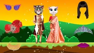 two talking Tom billu & billi dulhan Dulha bridal makeup funny video