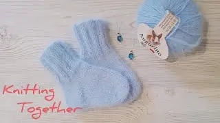 TUTORIAL.HOW |TO KNIT| BABY SOCKS #knitting #babysocks #knittingforbaby
