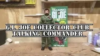 G.I. JOE COLLECTOR CLUB TALKING COMMANDER REVIEW