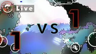 Chill 1v1 #3 Leo Da2 Live [ Mini Militia Classic]