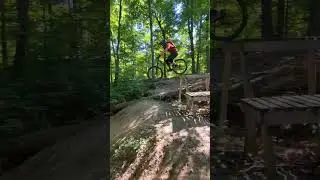 First Time Hitting the Big Drop on Holy Driver at The Highlands!
