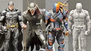 New Batman Arkham action figures on display by LPZZ