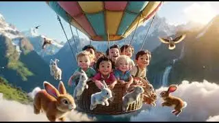 Giant Strawberry Slide Adventure 🍓 Fun Cartoon for Kids🕺👯#KidsVideo#KidsCartoon#ToddlerFun#usa 