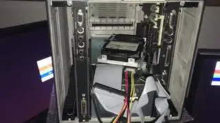Turbo Cube Motherboard w exception 4 err troubleshoot harness removed nos  power supply part 3 of 3