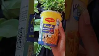 Maggi Masala Cuppa Noodles Review 😄🥰😘#shortsviral #odisha #shorts #maggi