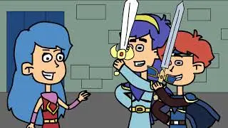 Fire Emblem Original Animation - Young Marth & Roy