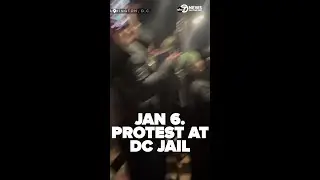Impromptu protest outside of DC jail after Trump pardons over 1,500 Jan. 6 rioters