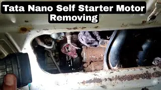 Tata Nano Starter Motor Removing \ Malayalam