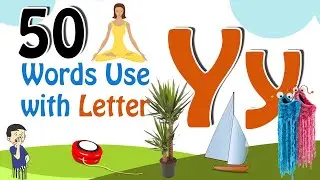 y letter words 50 | Phonics letter Y | Letter Y Vocabulary | Kids Video | Kids Grade