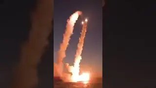 Russian Buyan-M Corvette Fires Kalibr Cruise Missiles at Ukraine #Russia #Ukraine #Military
