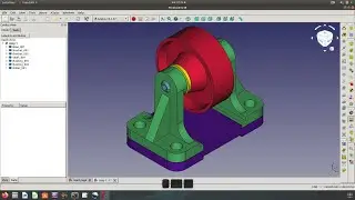 FreeCAD 0.18 Create Assembly Practice 01