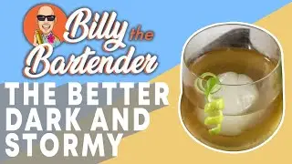 The Better Alcohol Free Dark and Stormy!