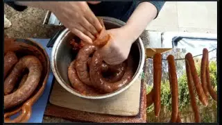 Como hacer longaniza o chorizo de puerco  estilo guerrero,completamos la receta de la sra chelita