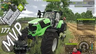LS 25 MVP 4 Fach # 177 Ein ende ist in Sicht das werden sehr viele Stroh ballen.