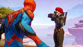 All Heroes Reacts to Black Widow Sniping (Voice Lines) Marvel Rivals