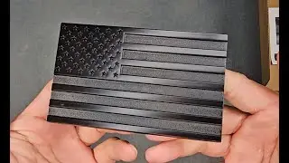 Luminex Trailer Hitch Cover with American Flag Emblem