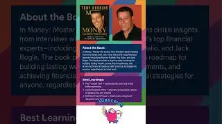 26. Money  Master the Game &ndash; Tony Robbins #businessgrowthmastery #BookSummary #bookreview  #books
