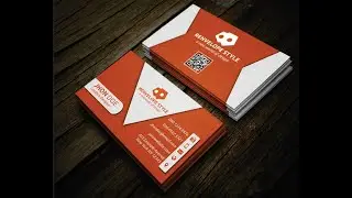 Coreldraw Tutorial for beginners - visiting card design - Business card design-3d look visiting card