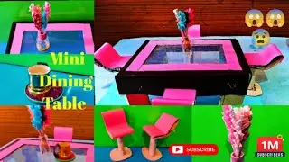 DIY paper dining table with empty saree boxes with easy step|AP creation 0.2
