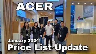 ACER LAPTOP Mall  Price List Update January 2024