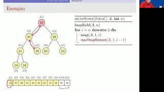 12 - Strutture dati speciali - Heapsort - Algoritmo