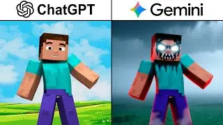 ИИ создал Хоррор Minecraft | ChatGPT vs Gemini vs Deepseek